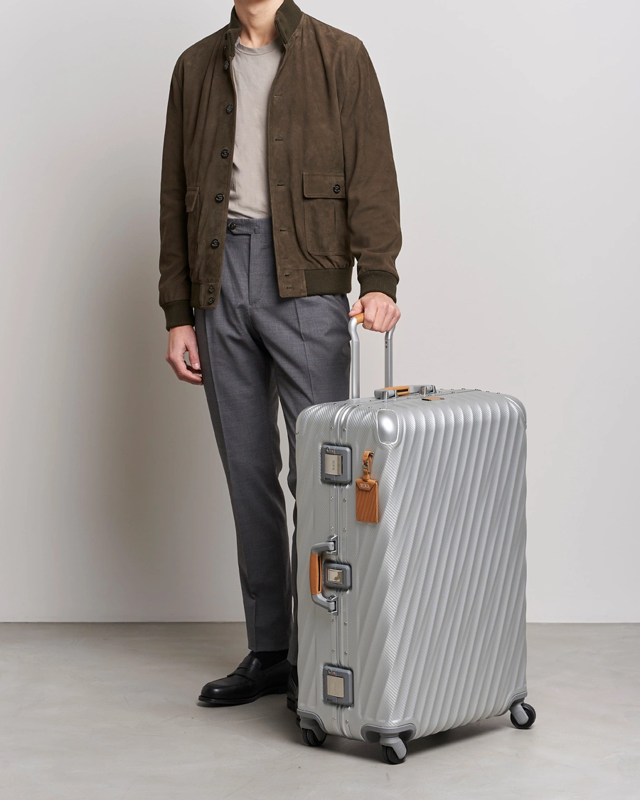 Homme | Accessoires | TUMI | Extended Trip Aluminum Packing Case Texture Silver