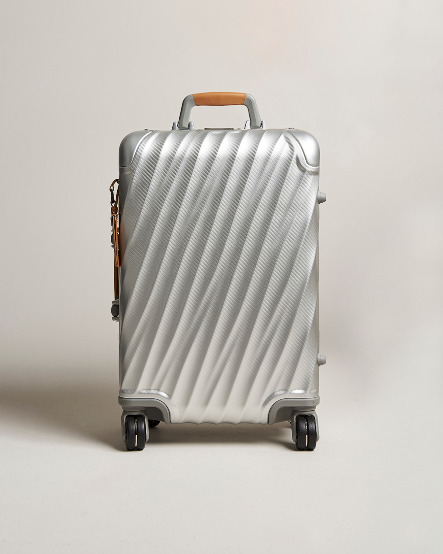 Homme | Sacs | TUMI | International Carry-on Aluminum Trolley Texture Silver