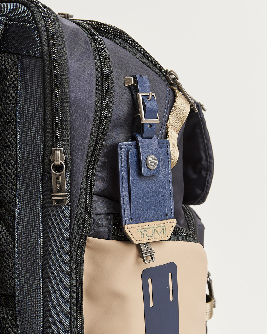 Homme | TUMI Alpha Bravo Nomadic Backpack Midnight Navy/Khaki | TUMI | Alpha Bravo Nomadic Backpack Midnight Navy/Khaki