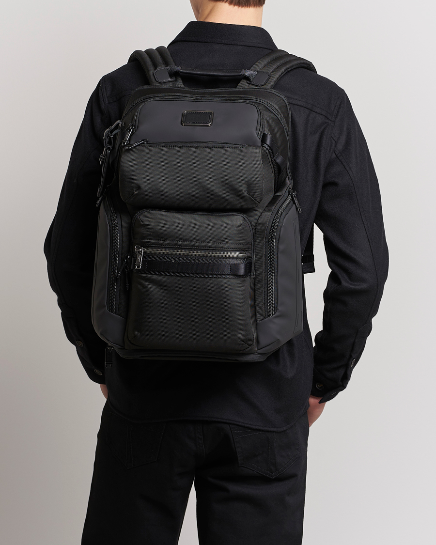 Homme | TUMI Alpha Bravo Nomadic Backpack Black | TUMI | Alpha Bravo Nomadic Backpack Black