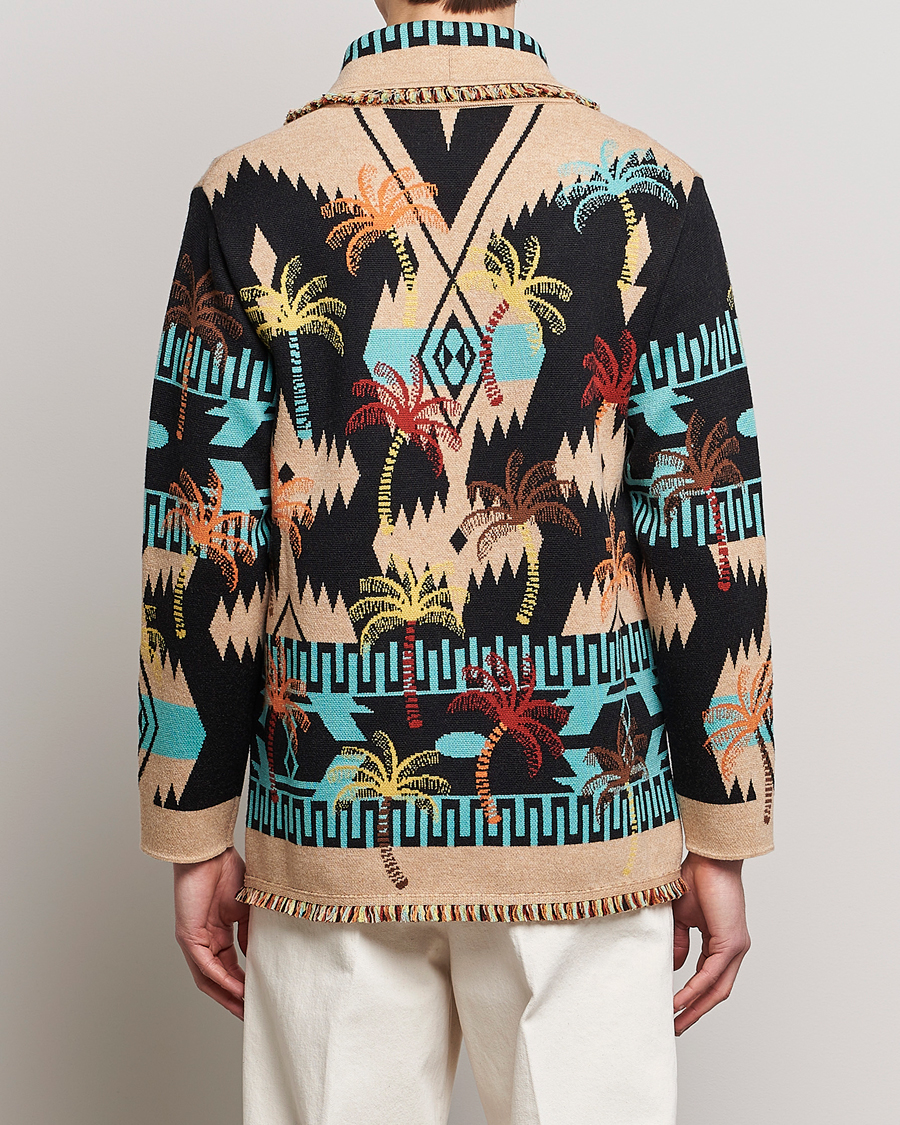 Homme | Pulls Et Tricots | Alanui | Palm Tree Jacquard Cardigan Multicolor