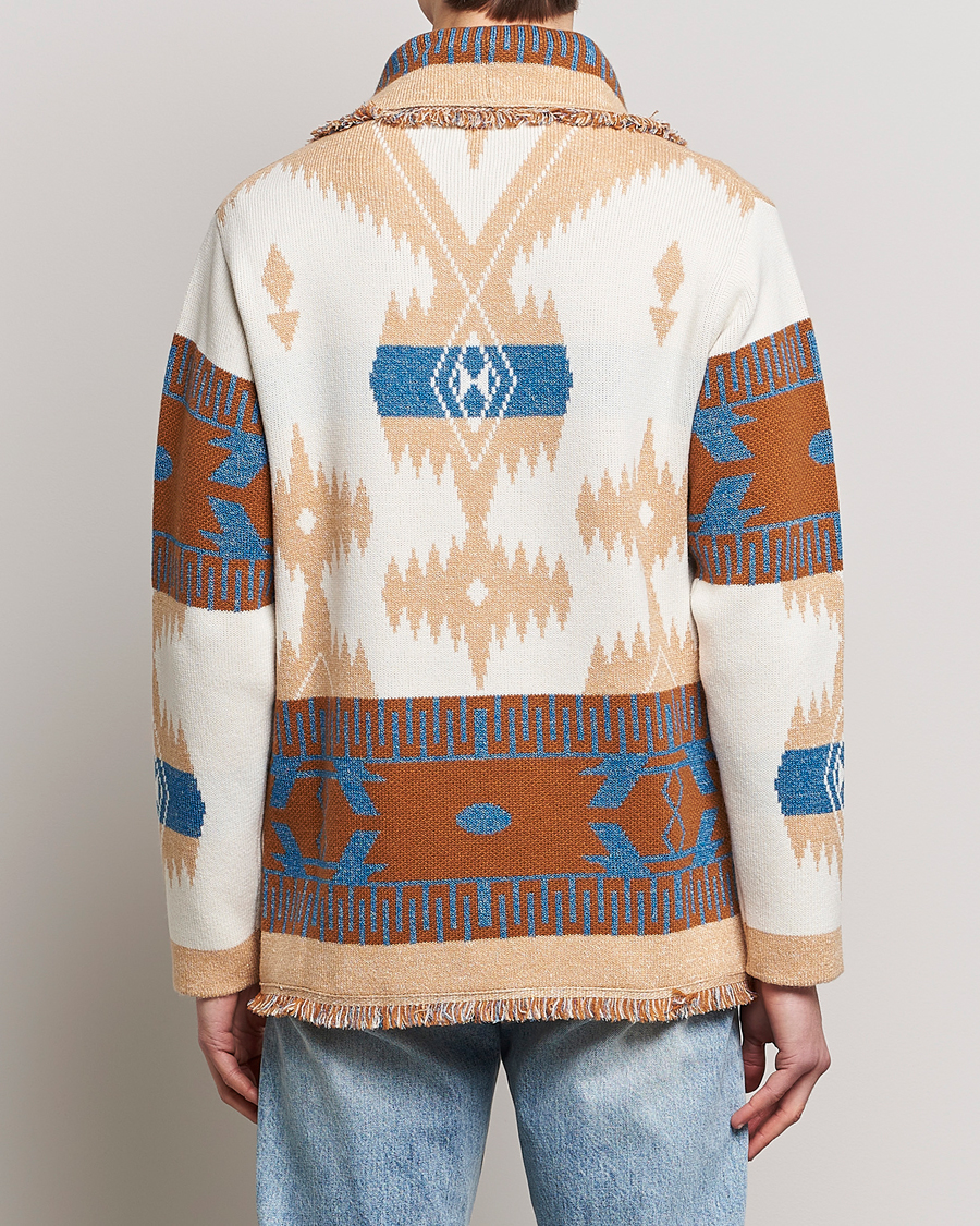 Homme | Pulls Et Tricots | Alanui | Icon Cashmere Jacquard Cardigan Chalk