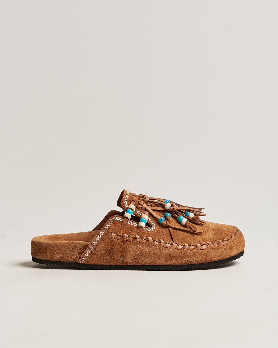 Homme | Alanui Salvation Mountain Mule Brown Suede | Alanui | Salvation Mountain Mule Brown Suede