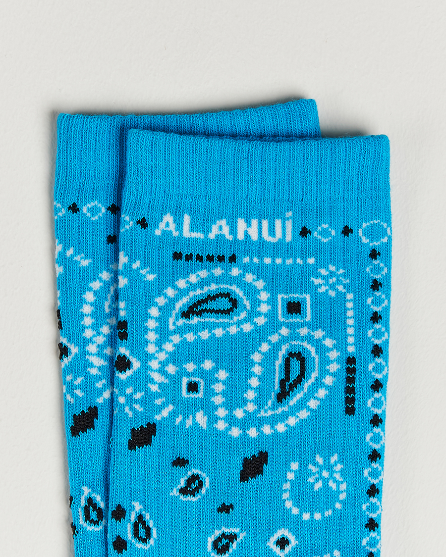 Homme | Sous-Vêtements Et Chaussettes | Alanui | Bandana Socks Light Blue