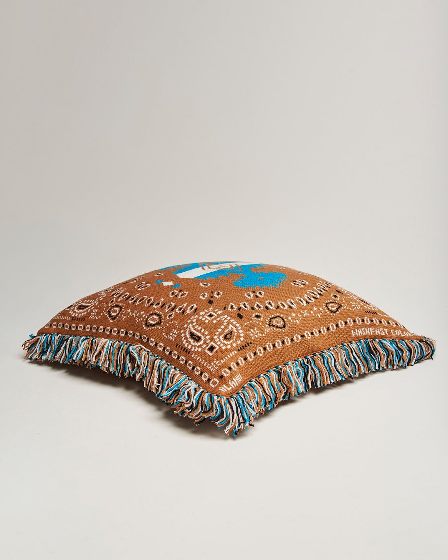 Homme | Alanui Bandana Jacquard Pillow Brown | Alanui | Bandana Jacquard Pillow Brown