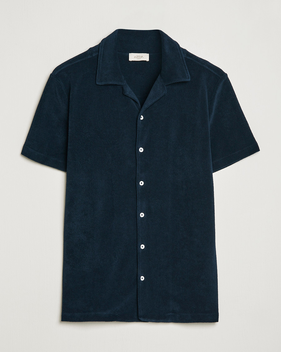 Homme | Chemises | Altea | Terry Bowling Shirt Navy