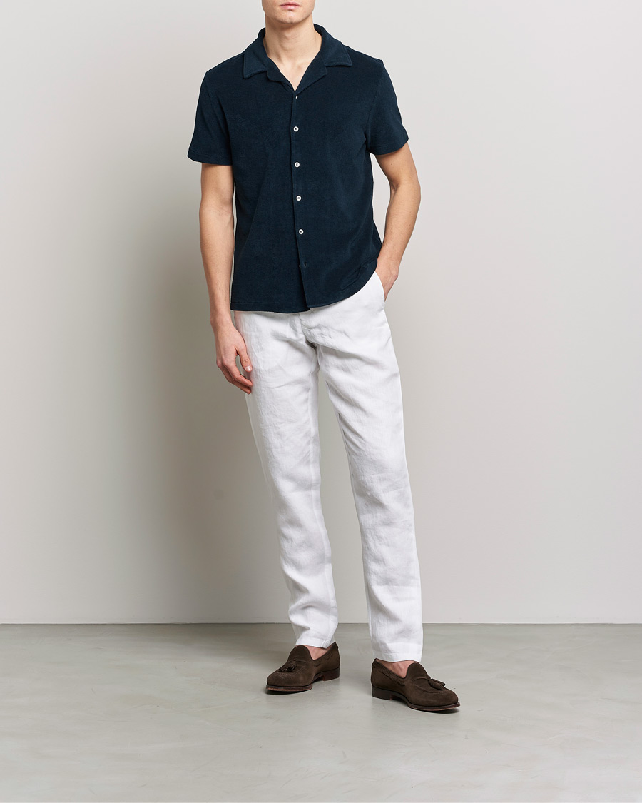 Homme | Chemises | Altea | Terry Bowling Shirt Navy