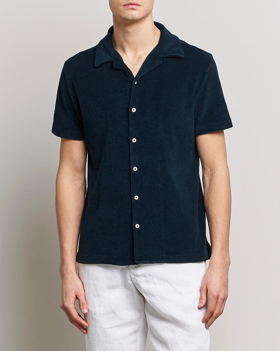 Homme | Chemises | Altea | Terry Bowling Shirt Navy