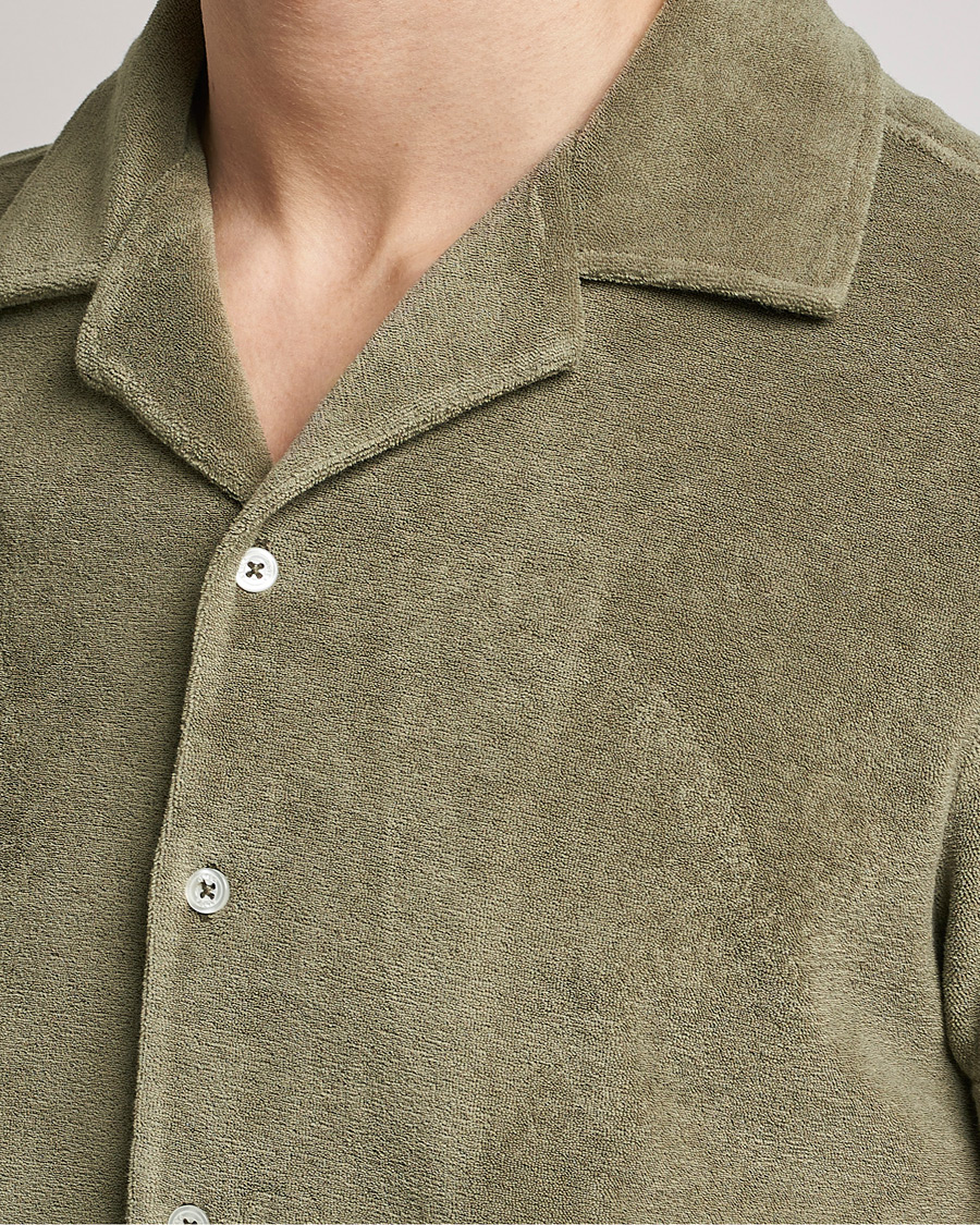 Homme | Chemises | Altea | Terry Bowling Shirt Olive