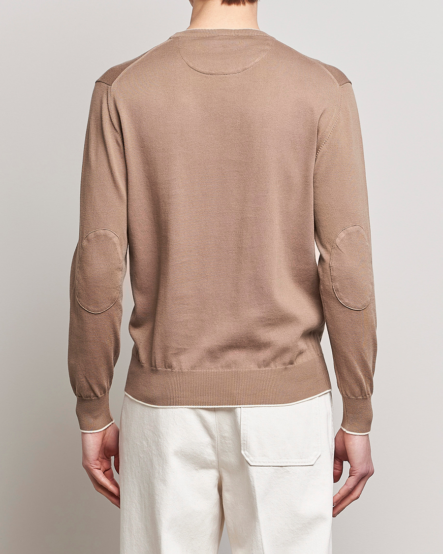 Homme | Pulls Et Tricots | Altea | Soft Cotton Pullover Beige