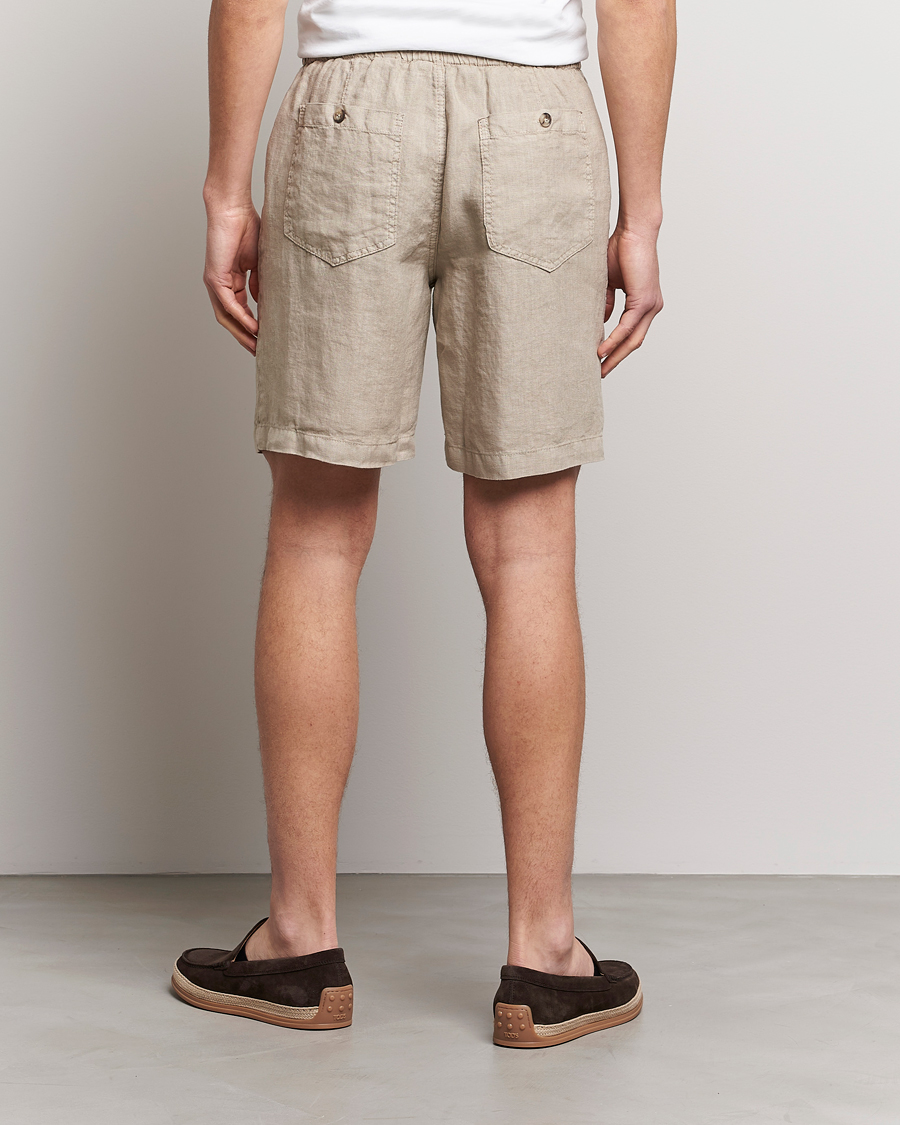 Homme | Shorts | Altea | Linen Shorts Beige