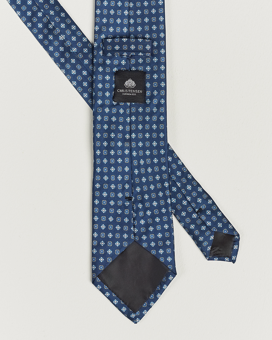 Homme | Amanda Christensen Box Set Silk Twill 8cm Tie With Pocket Square Navy | Amanda Christensen | Box Set Silk Twill 8cm Tie With Pocket Square Navy