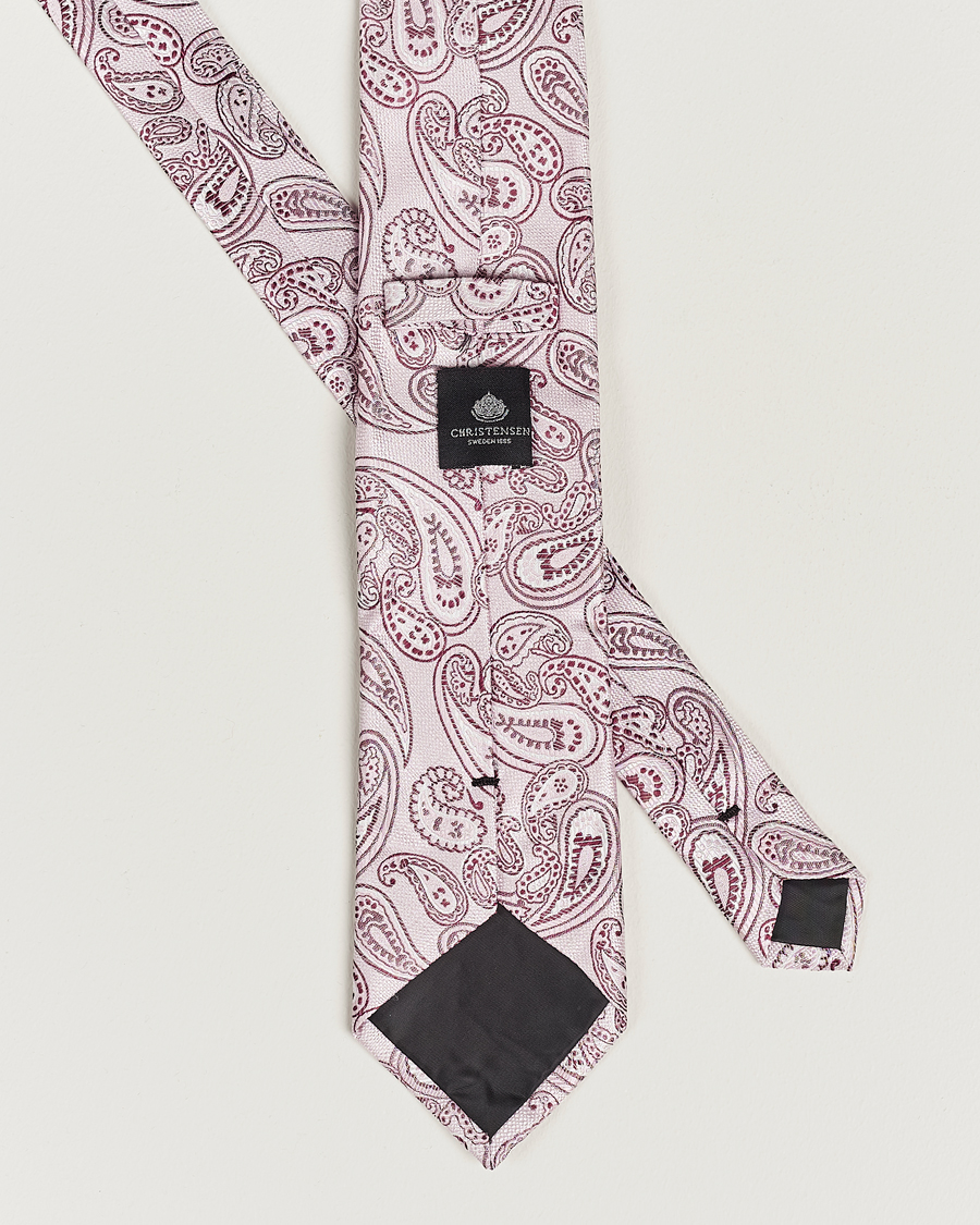 Homme | Amanda Christensen Box Set Silk 8cm Tie With Pocket Square Pink | Amanda Christensen | Box Set Silk 8cm Tie With Pocket Square Pink