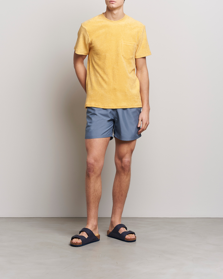 Homme | Maillots De Bain | Bread & Boxers | Swimshorts Smoky Blue