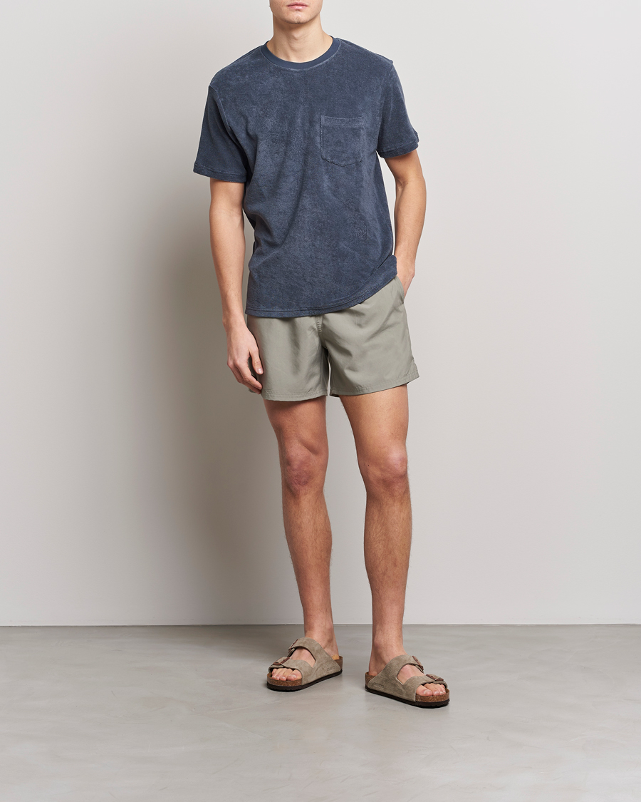 Homme | Maillots De Bain | Bread & Boxers | Swimshorts Sage Green
