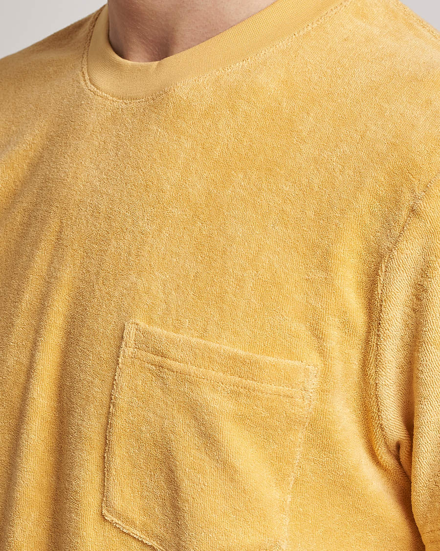 Homme | T-shirts | Bread & Boxers | Terry Crew Neck T-Shirt Sahara Sun