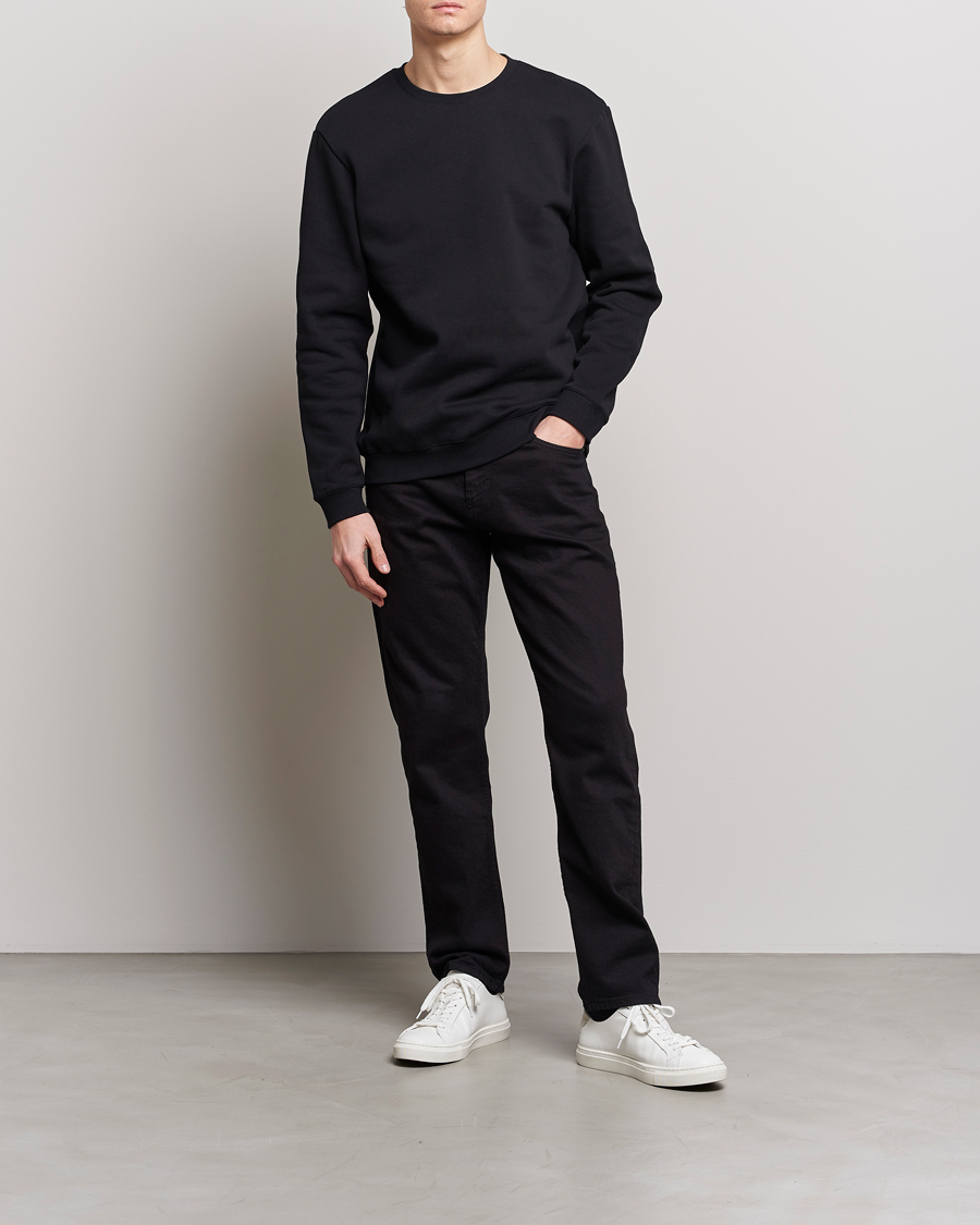 Homme | Pulls Et Tricots | Bread & Boxers | Loungewear Sweatshirt Black