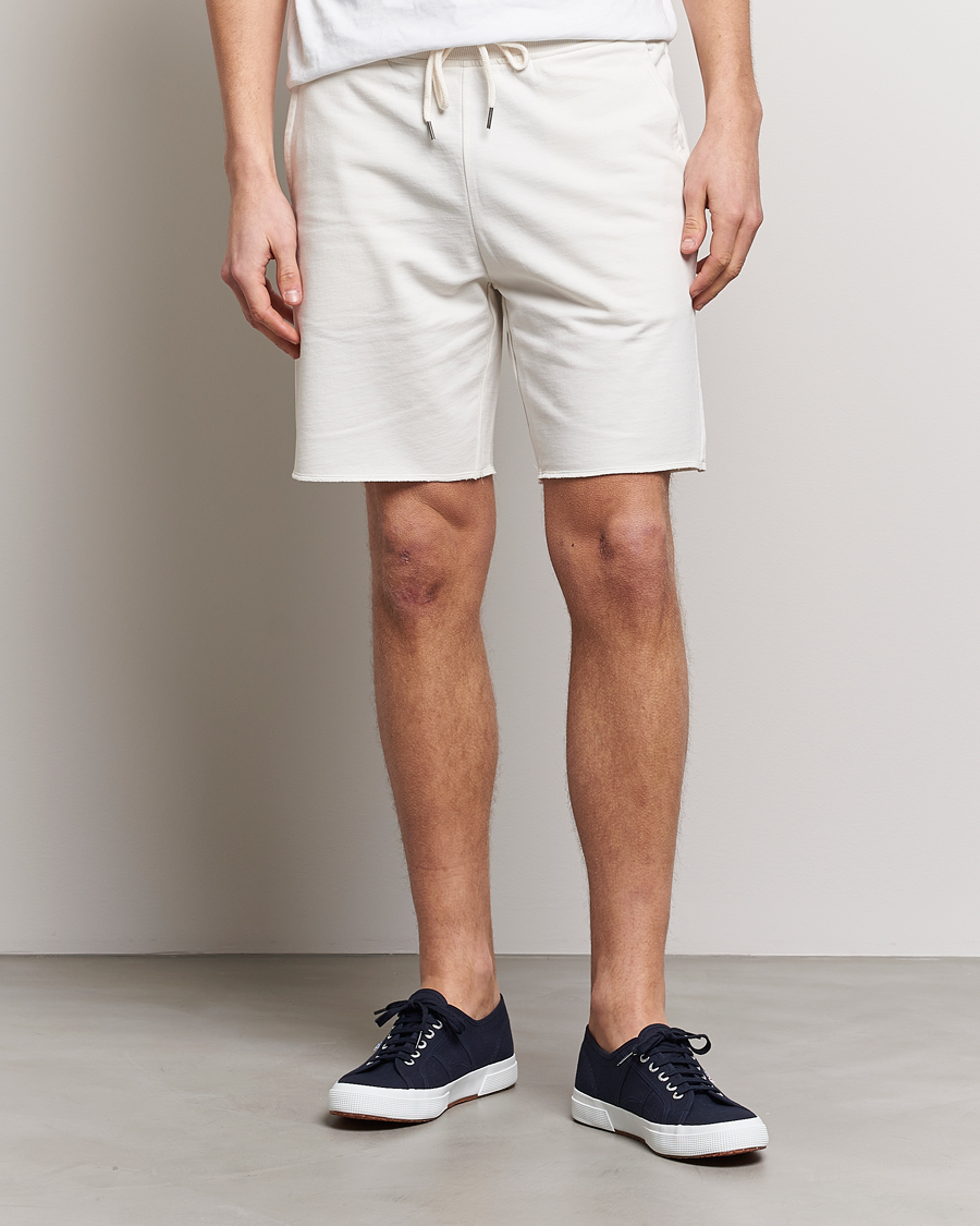 Homme | Shorts | Bread & Boxers | Loungewear Sweatshorts Ivory