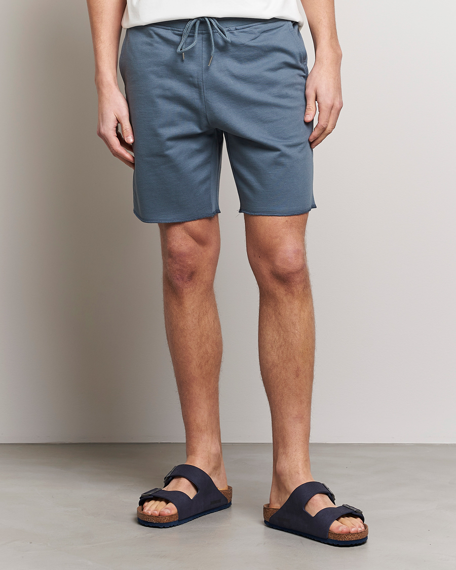 Homme | Shorts | Bread & Boxers | Loungewear Sweatshorts Smoky Blue