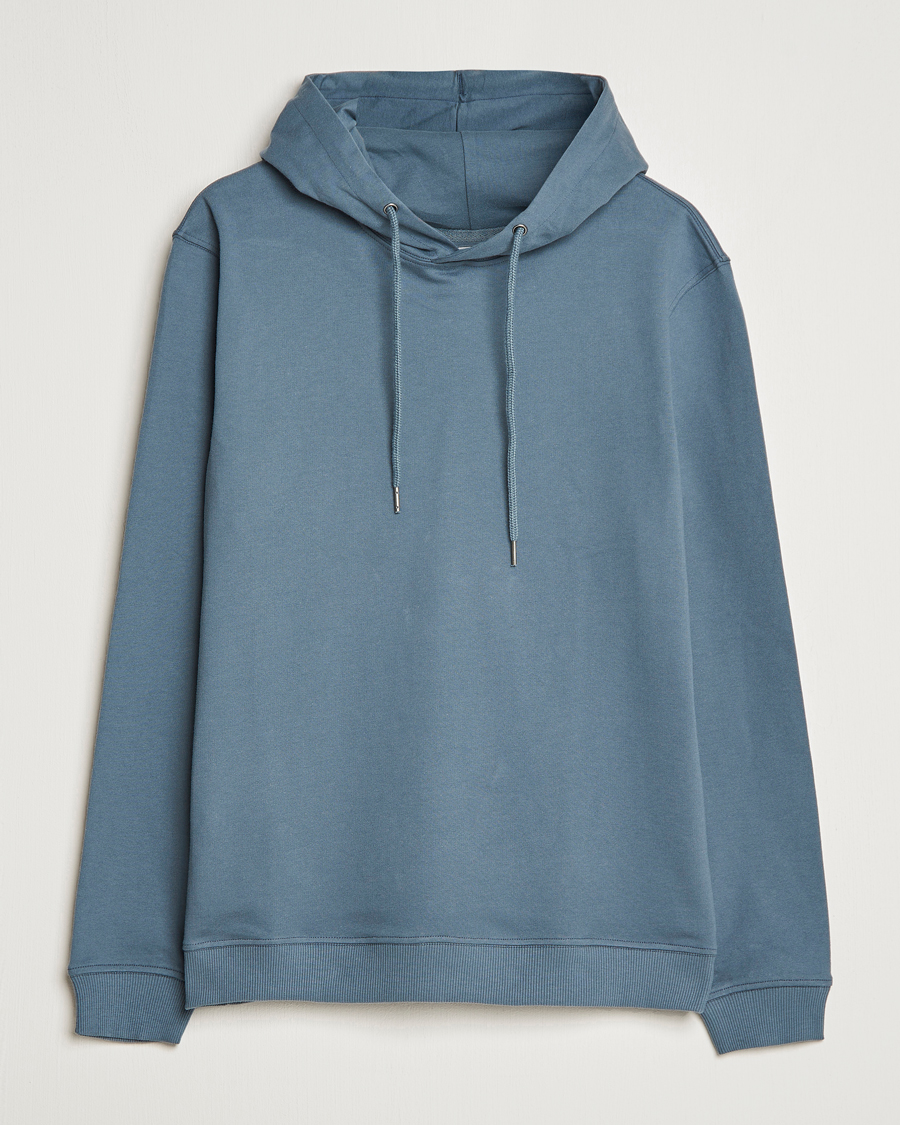 Homme | Pulls Et Tricots | Bread & Boxers | Loungwear Hoodie Smoky Blue
