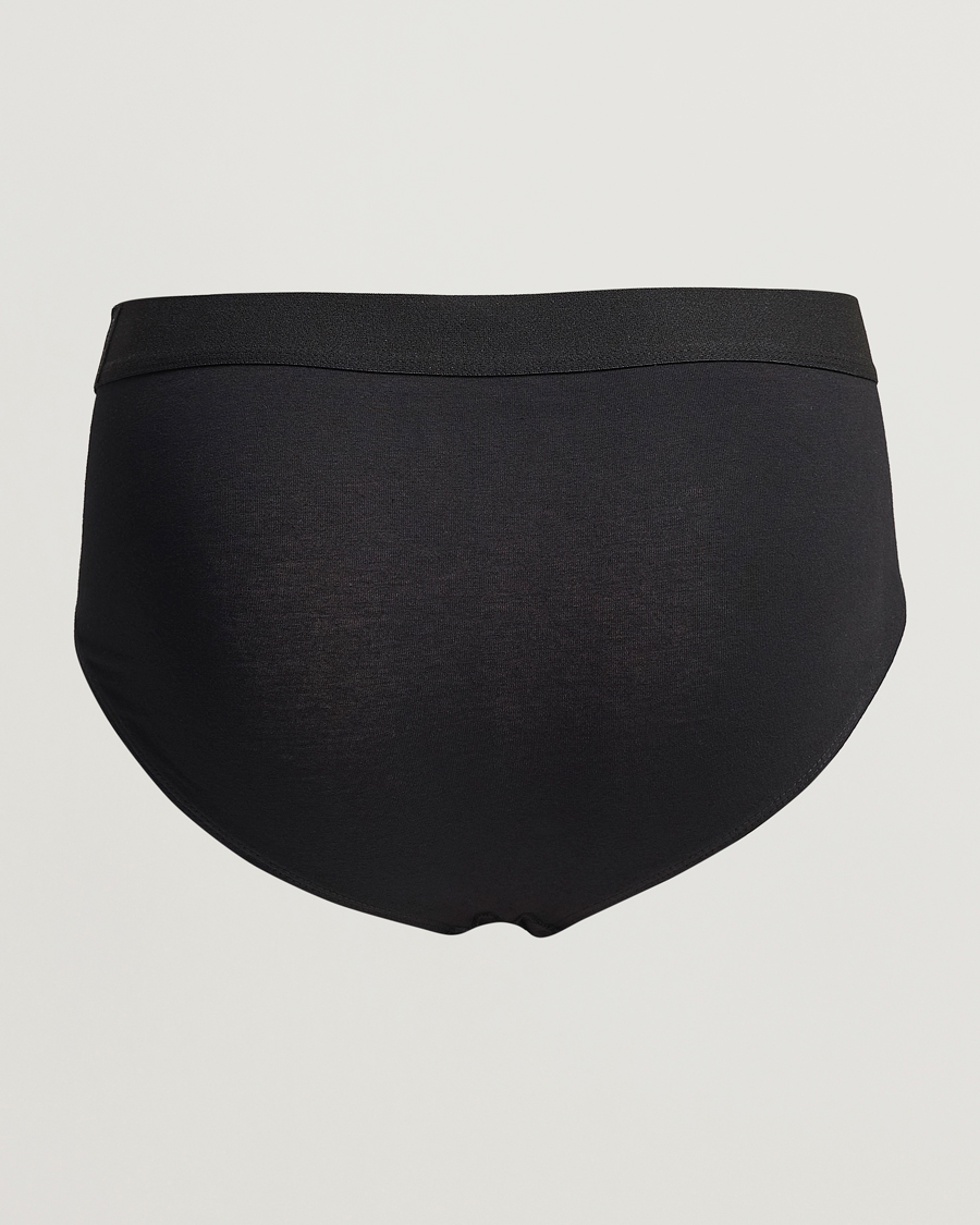 Homme | Bread & Boxers | Bread & Boxers | 3-Pack Brief Black