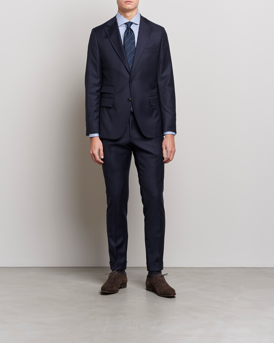 Homme | Chemises | Brioni | Slim Fit Dress Shirt Candy Stripe