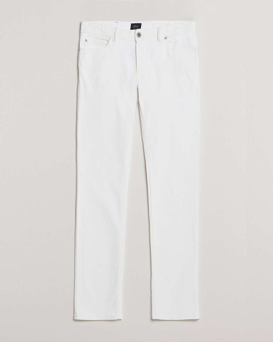 Homme | Pantalons | Brioni | Slim Fit 5-Pocket Pants White