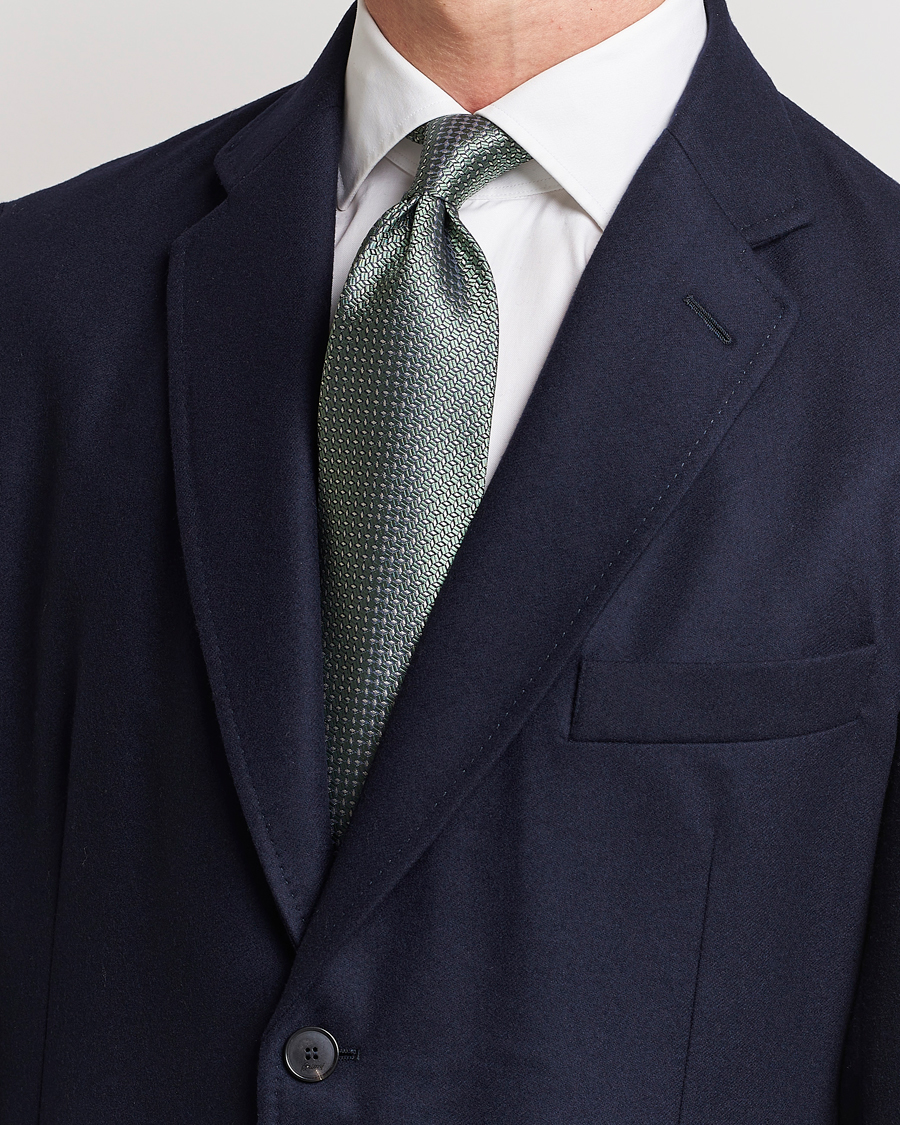 Homme | Brioni Microstructure Silk Tie Light Green | Brioni | Microstructure Silk Tie Light Green