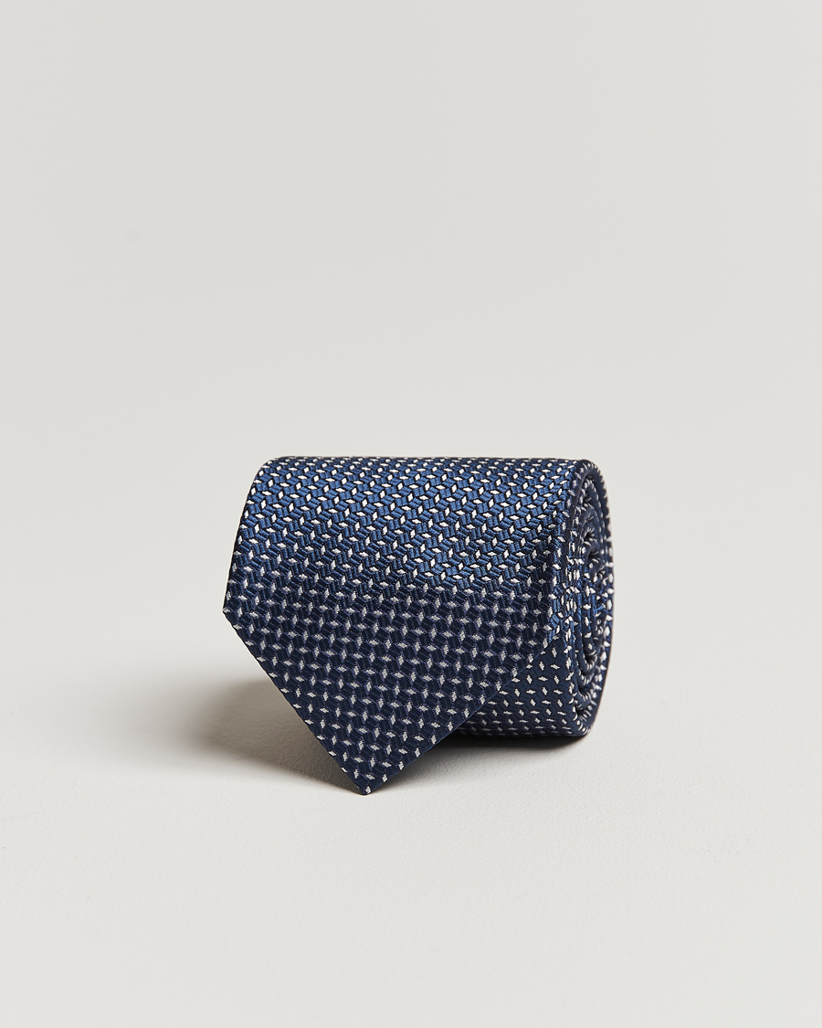 Homme | Brioni Microstructure Silk Tie Navy | Brioni | Microstructure Silk Tie Navy
