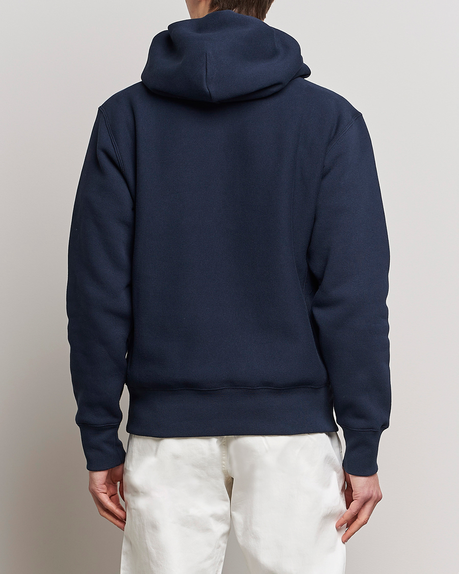 Homme | Pulls Et Tricots | Champion | Reverse Weave Soft Fleece Hood Navy