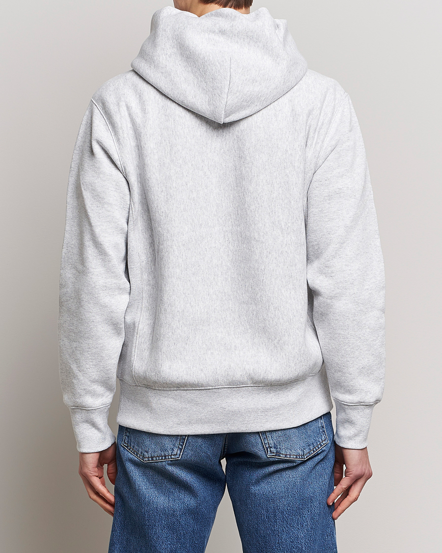 Homme | Pulls Et Tricots | Champion | Reverse Weave Soft Fleece Hood Grey Melange