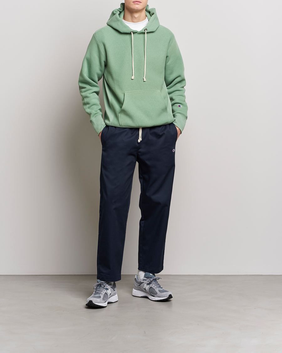 Homme | Pulls Et Tricots | Champion | Reverse Weave Soft Fleece Hood Loden Frost