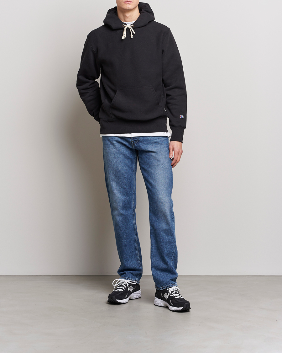 Homme | Pulls Et Tricots | Champion | Reverse Weave Soft Fleece Hood Black