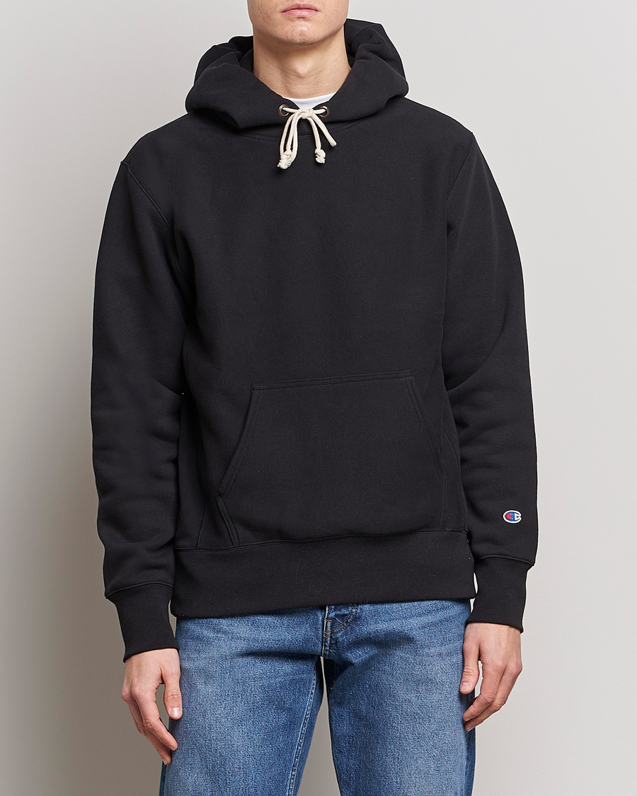 Homme | Pulls Et Tricots | Champion | Reverse Weave Soft Fleece Hood Black