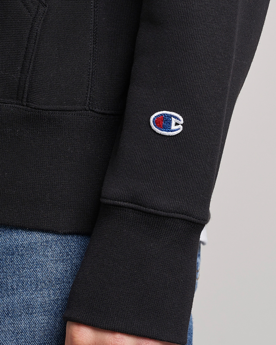 Homme | Pulls Et Tricots | Champion | Reverse Weave Soft Fleece Hood Black