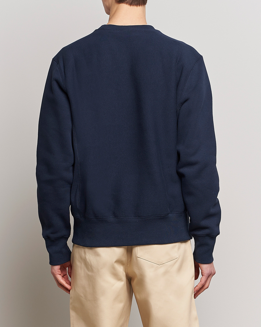 Homme | Pulls Et Tricots | Champion | Reverse Weave Soft Fleece Sweatshirt Navy