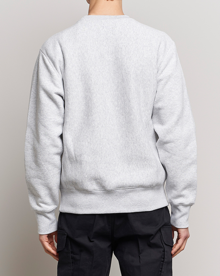Homme | Pulls Et Tricots | Champion | Reverse Weave Soft Fleece Sweatshirt Grey Melange