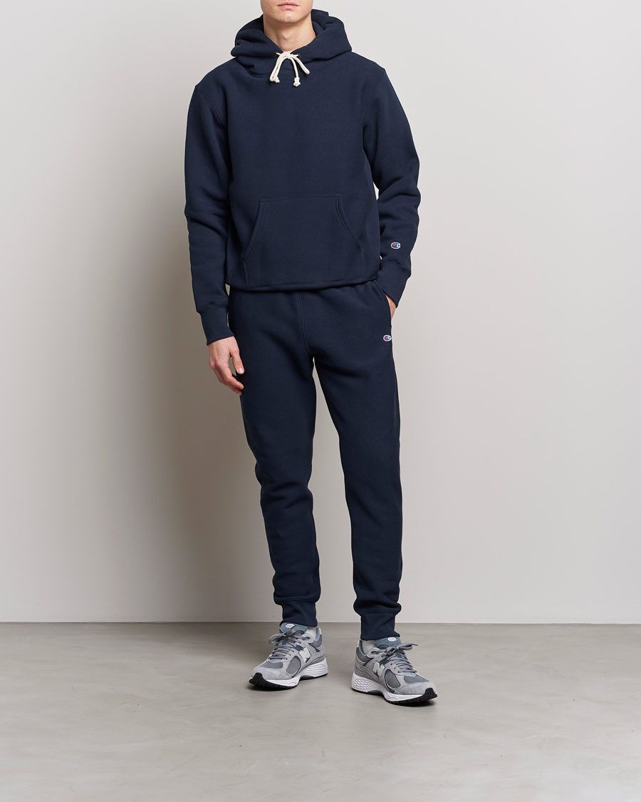 Homme | Pantalons | Champion | Reverse Weave Soft Fleece Sweatpants Navy
