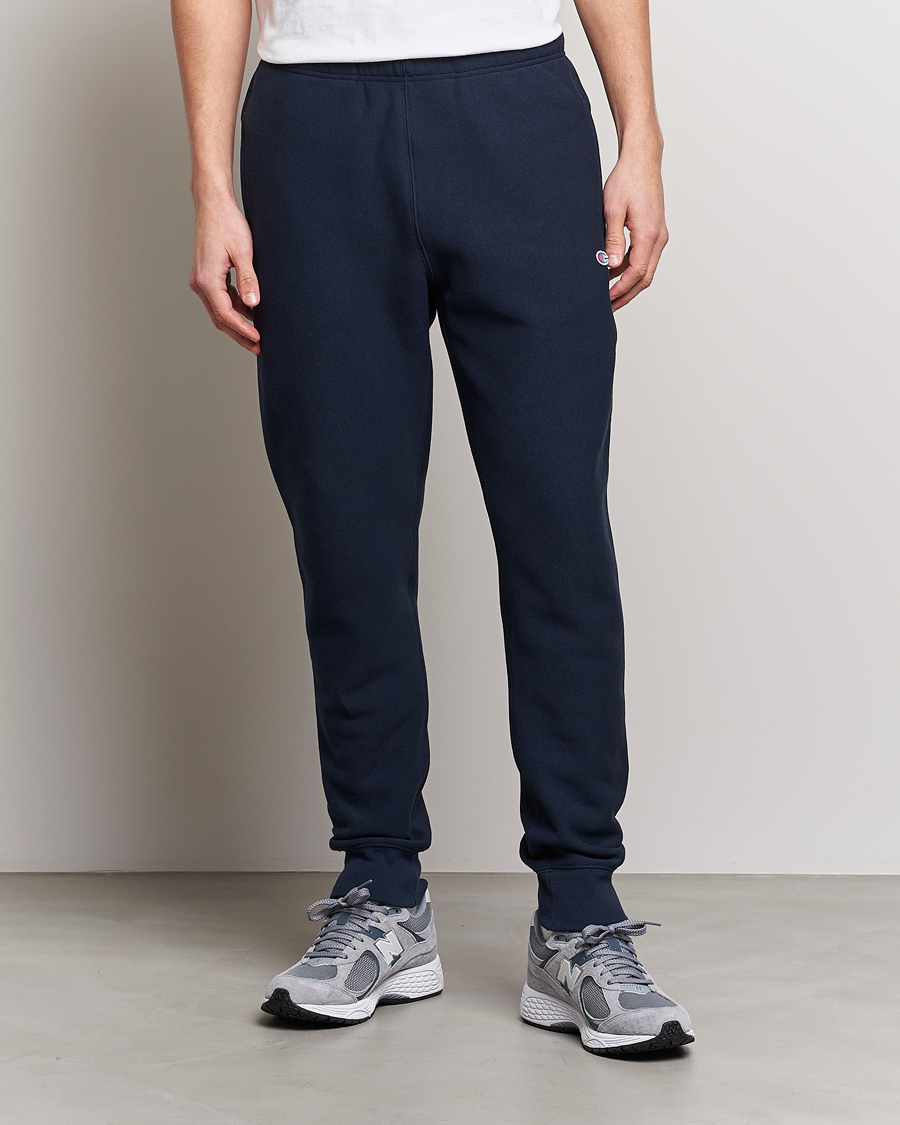 Homme | Pantalons | Champion | Reverse Weave Soft Fleece Sweatpants Navy