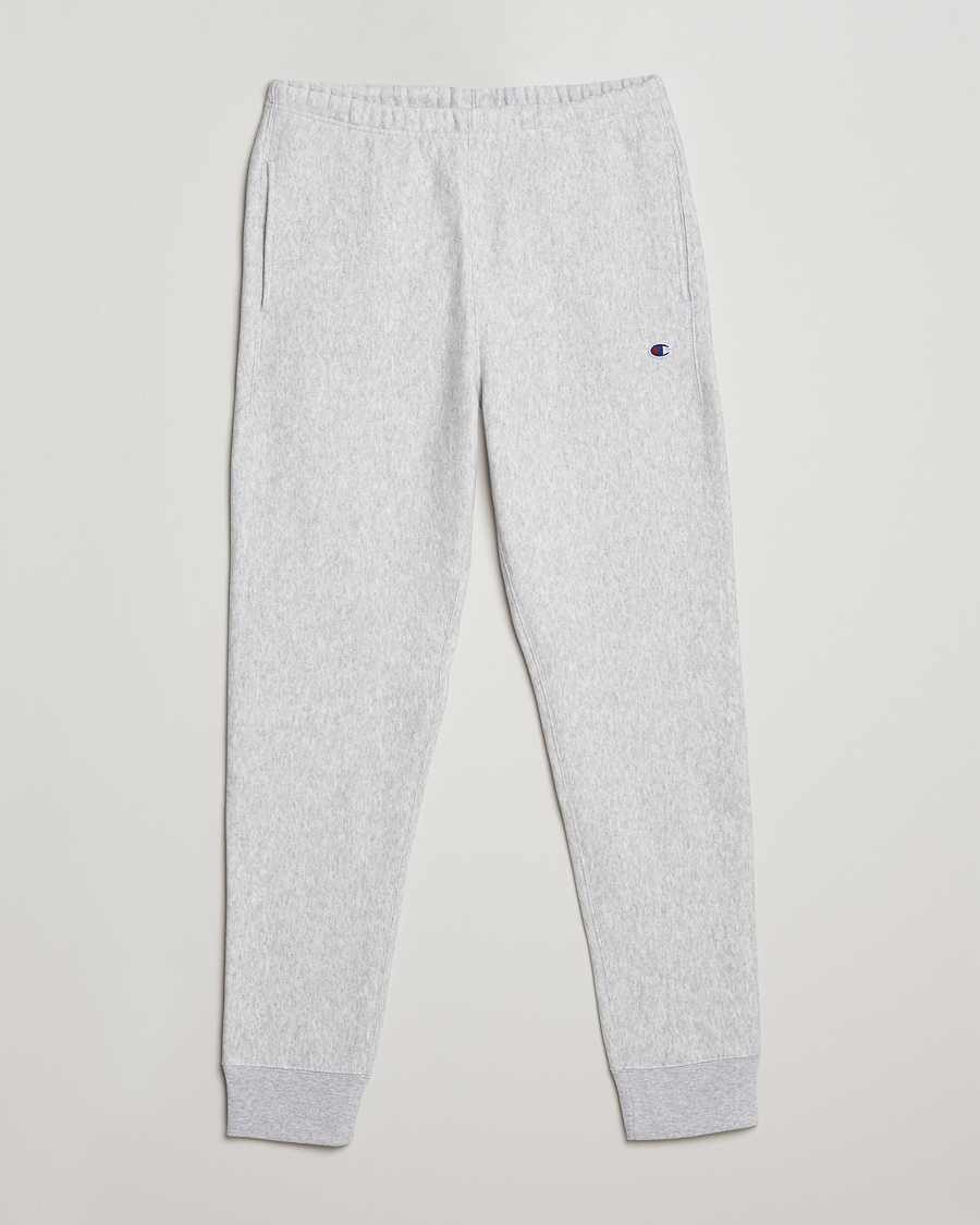 Homme | Pantalons | Champion | Reverse Weave Soft Fleece Sweatpants Grey Melange