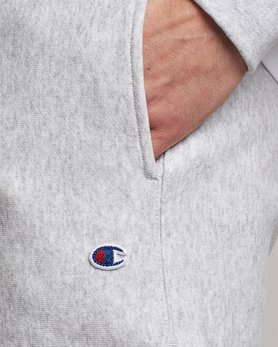 Homme | Pantalons | Champion | Reverse Weave Soft Fleece Sweatpants Grey Melange
