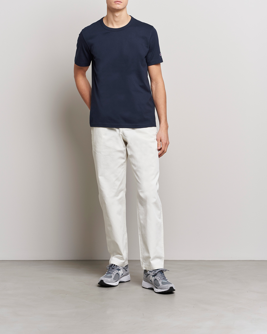 Homme | T-shirts | Champion | Athletic Jersey Tee Navy