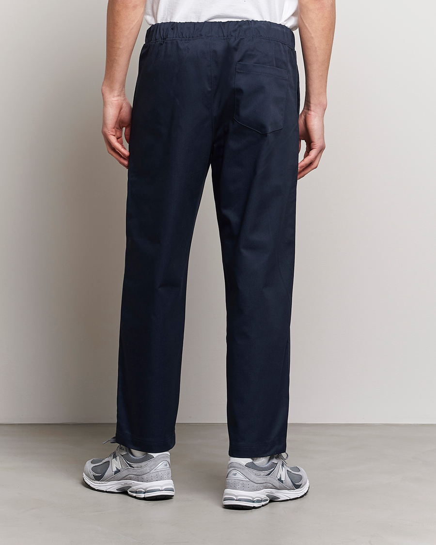 Homme | Pantalons | Champion | Straight Fit Twill Drawstring Pants Navy