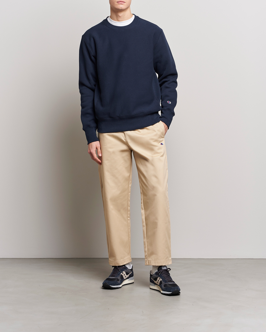 Homme | Pantalons | Champion | Straight Fit Twill Drawstring Pants Irish Cream