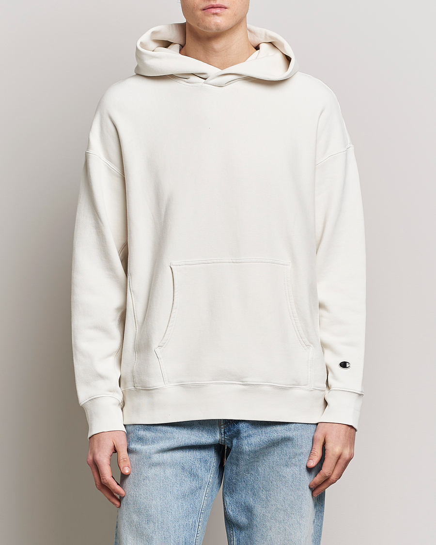 Homme | Pulls Et Tricots | Champion | Heritage Garment Dyed Hood Egret