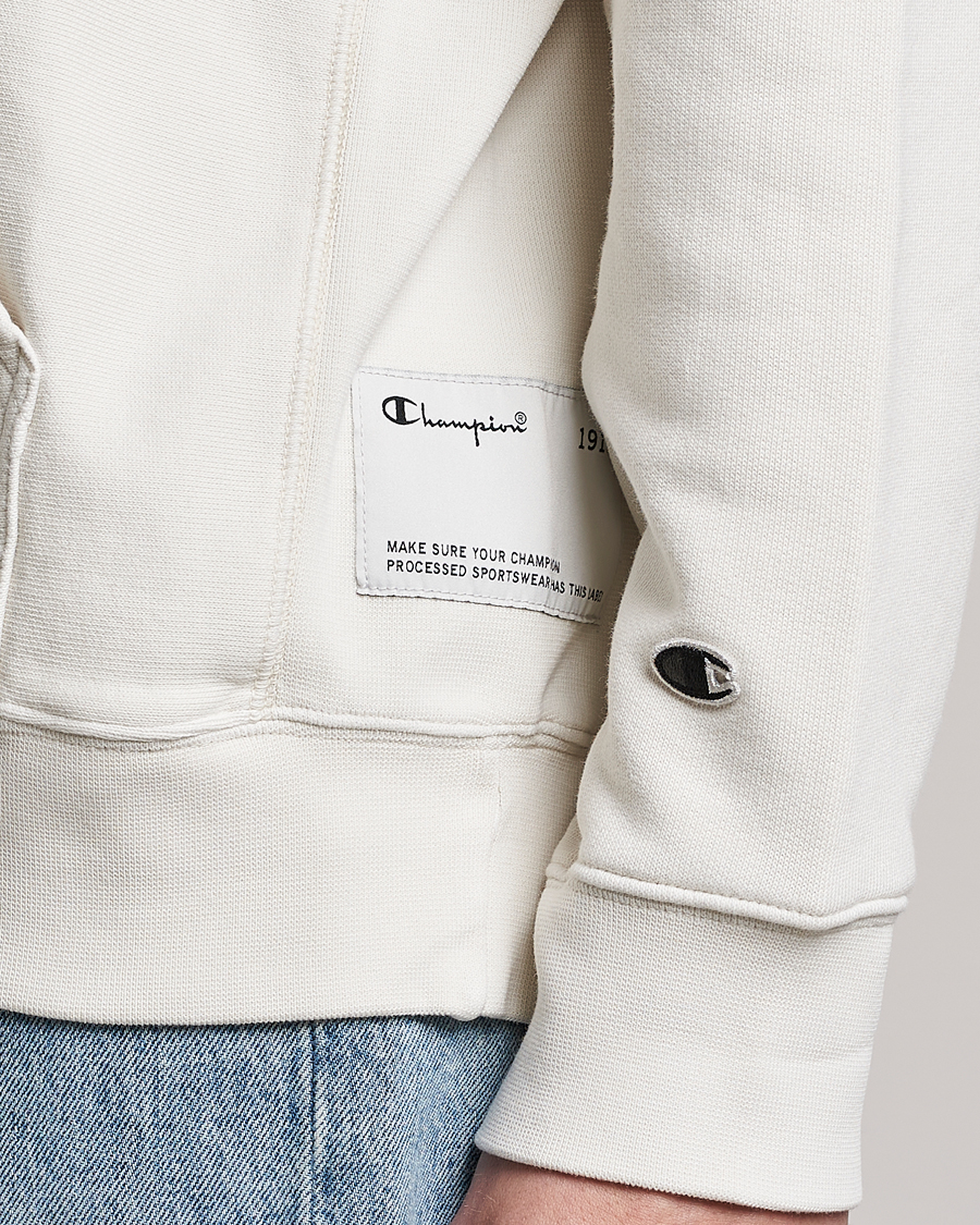Homme | Pulls Et Tricots | Champion | Heritage Garment Dyed Hood Egret