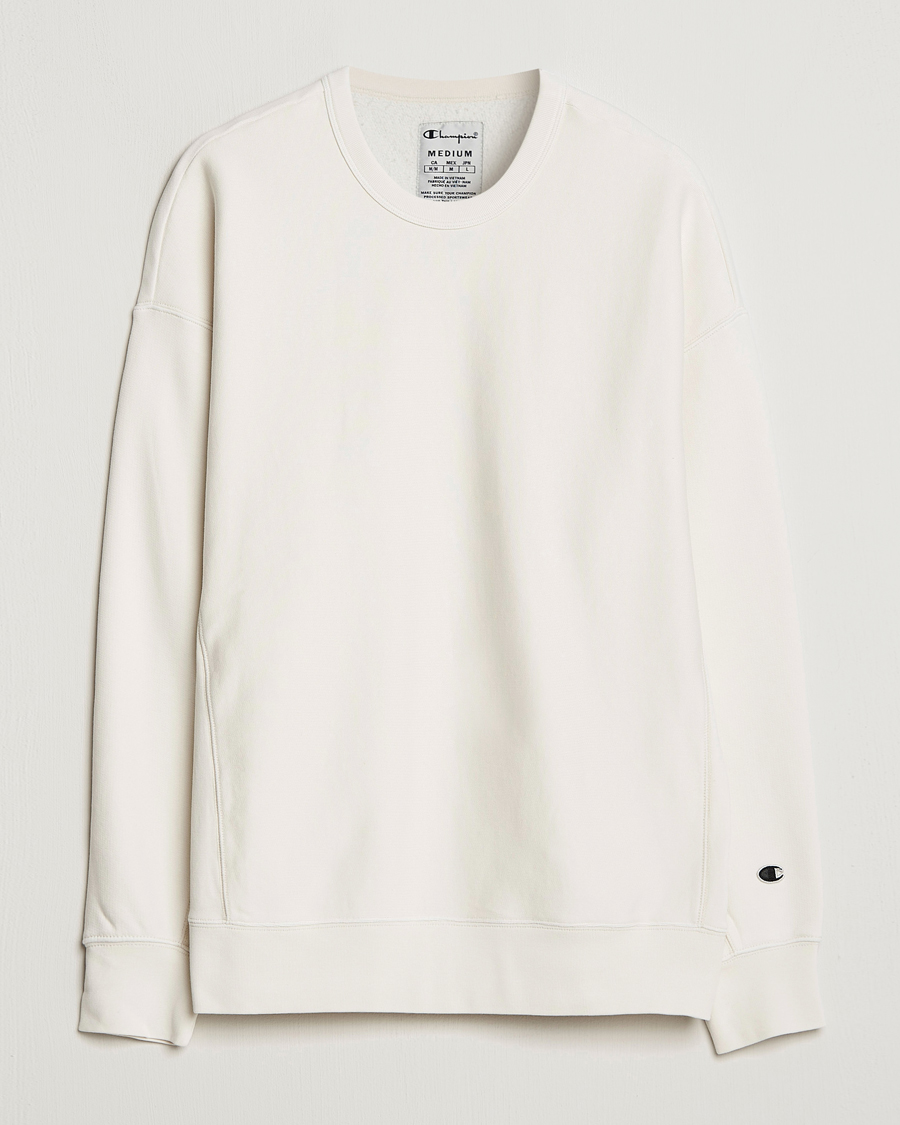 Homme | Pulls Et Tricots | Champion | Heritage Garment Dyed Sweatshirt Egret
