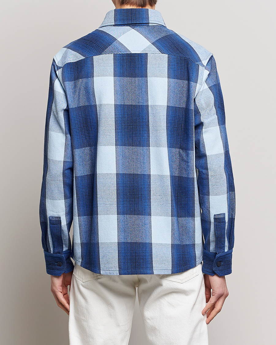 Homme | Chemises | A.P.C. | Basile Shirt Jacket Blue Plaid