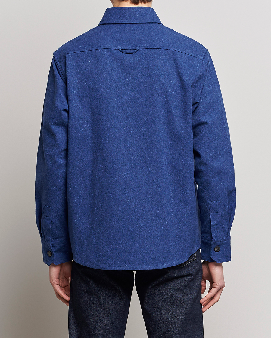 Homme | Chemises | A.P.C. | Basile Cotton Shirt Jacket Navy