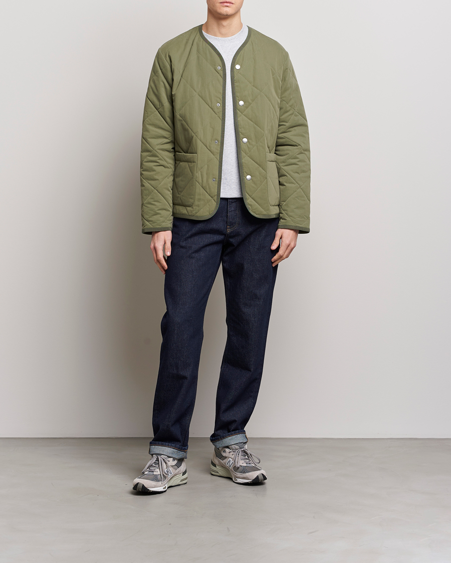Homme | Manteaux Et Vestes | A.P.C. | Julien Quilted Jacket Olive